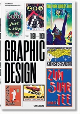 History of Graphic Design: Vol. 1, 1890-1959 (Multilingual Edition)