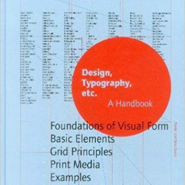 Design, Typography etc.: A Handbook